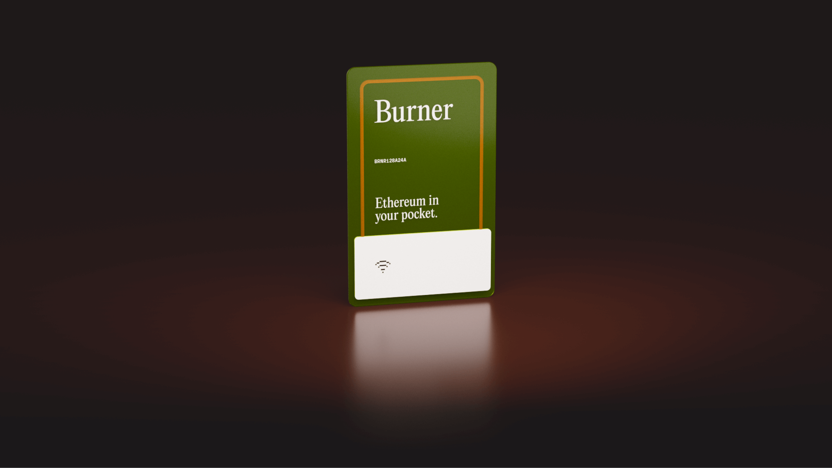 Burner card